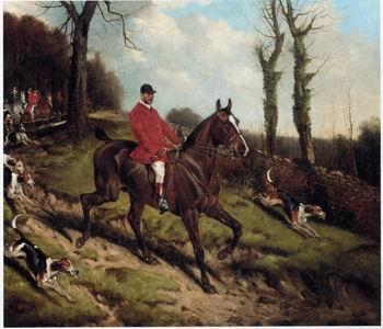 unknow artist Classical hunting fox, Equestrian and Beautiful Horses, 065. oil painting image